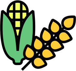 Icono de producción saludable